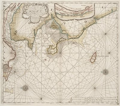 Mouth of the Loire by Johannes van Keulen